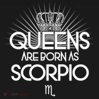 Queens Are Born As Scorpio Women's Tank Top thumb 5