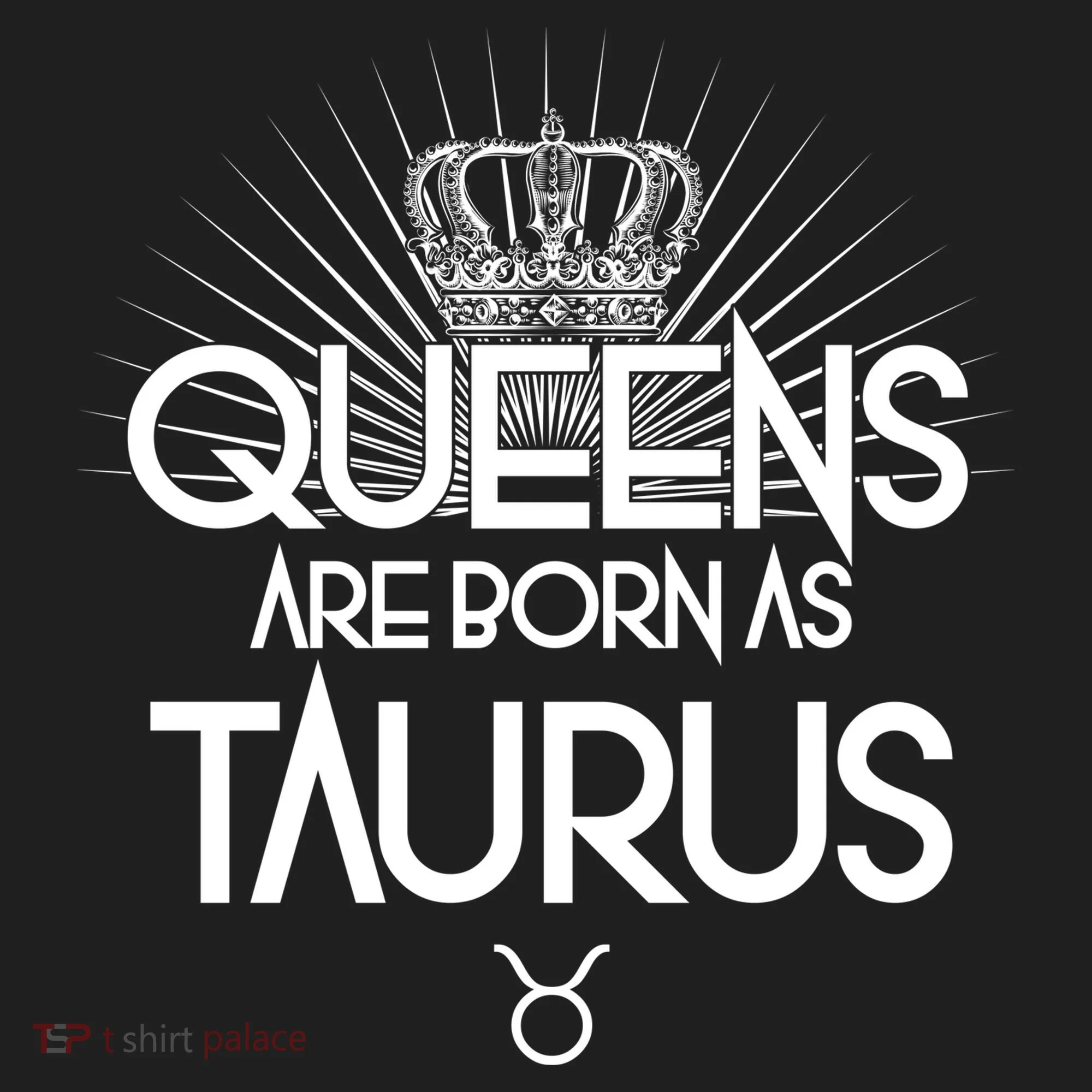 Queens Are Born As Taurus Women's Sweatshirt