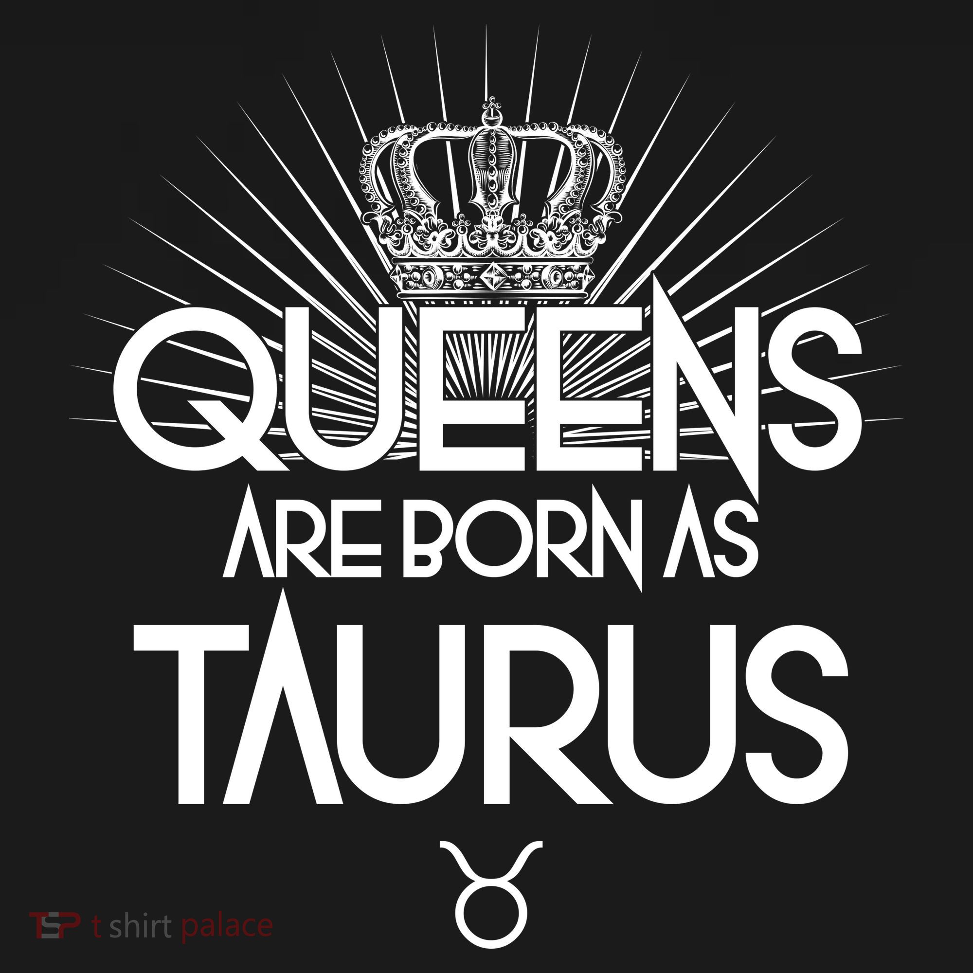 Queens Are Born As Taurus USA-Made Doggie Bandana
