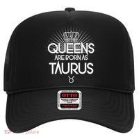 Queens Are Born As Taurus Hat thumb 0