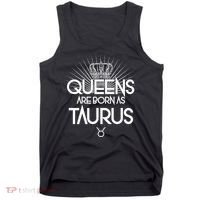 Queens Are Born As Taurus Tank Top thumb 0