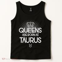 Queens Are Born As Taurus Tank Top thumb 2