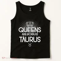 Queens Are Born As Taurus Tank Top thumb 2