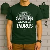 Queens Are Born As Taurus T-Shirt thumb 6