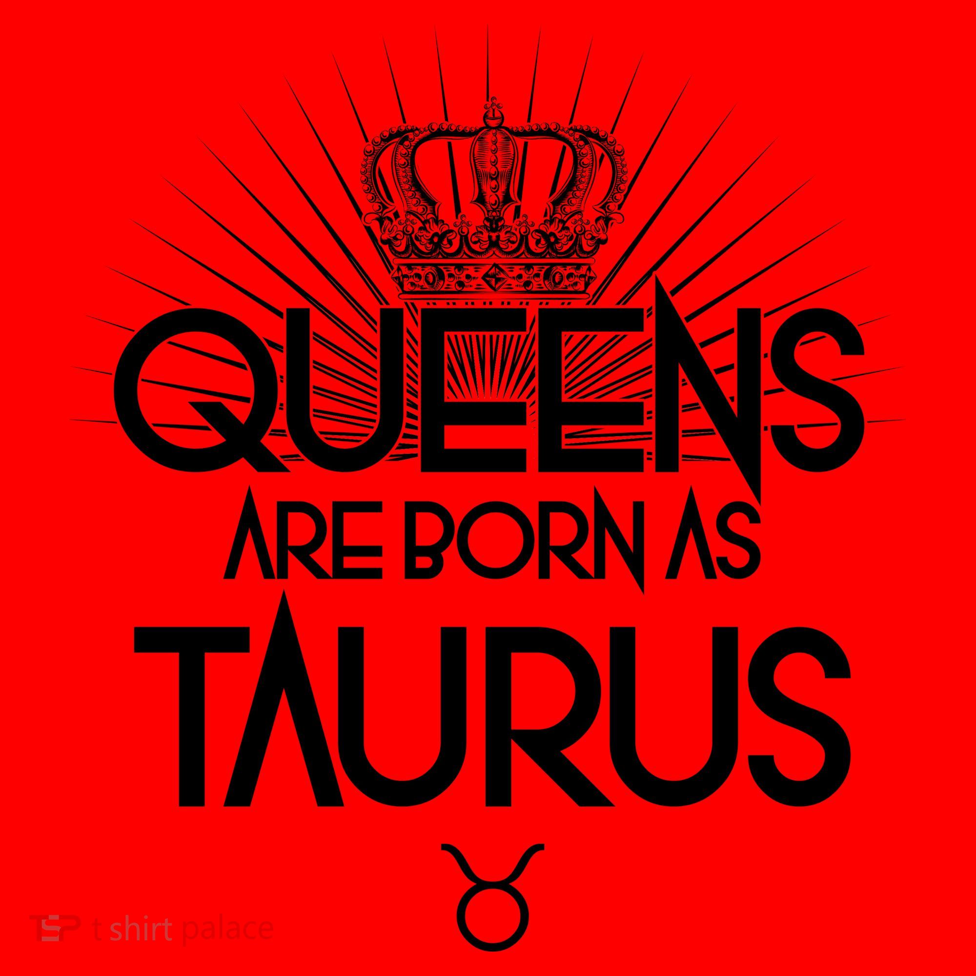 Queens Are Born As Taurus Santa Hat