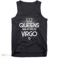 Queens Are Born As Virgo Tank Top thumb 0