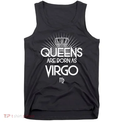 Queens Are Born As Virgo Tank Top