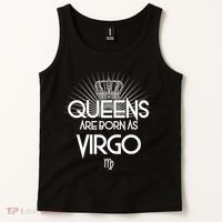 Queens Are Born As Virgo Tank Top thumb 2