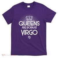 Queens Are Born As Virgo T-Shirt thumb 0