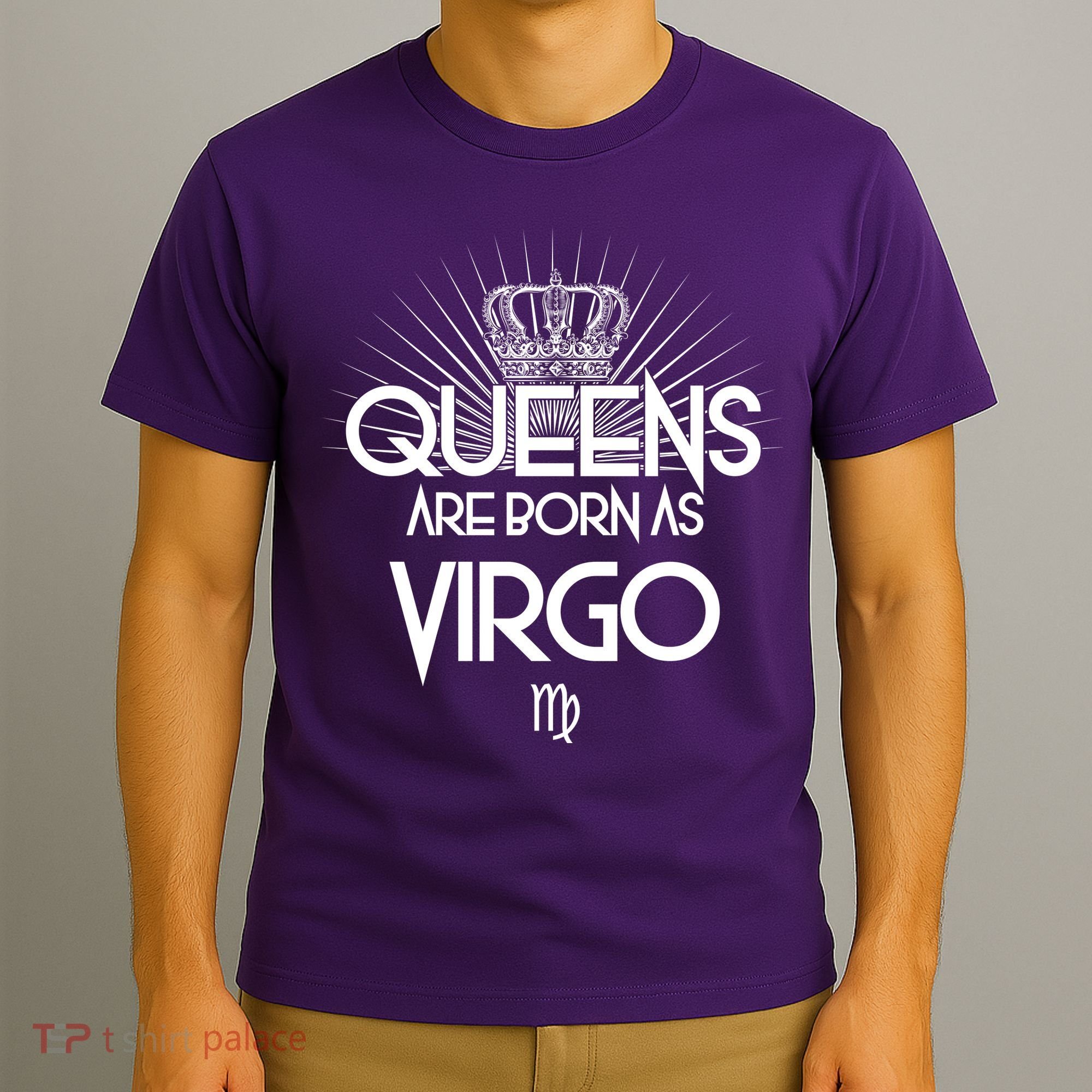 Queens Are Born As Virgo T-Shirt