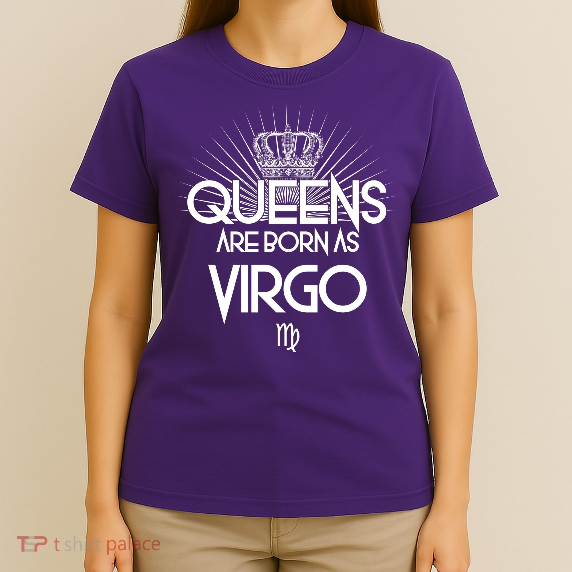 Queens Are Born As Virgo T-Shirt