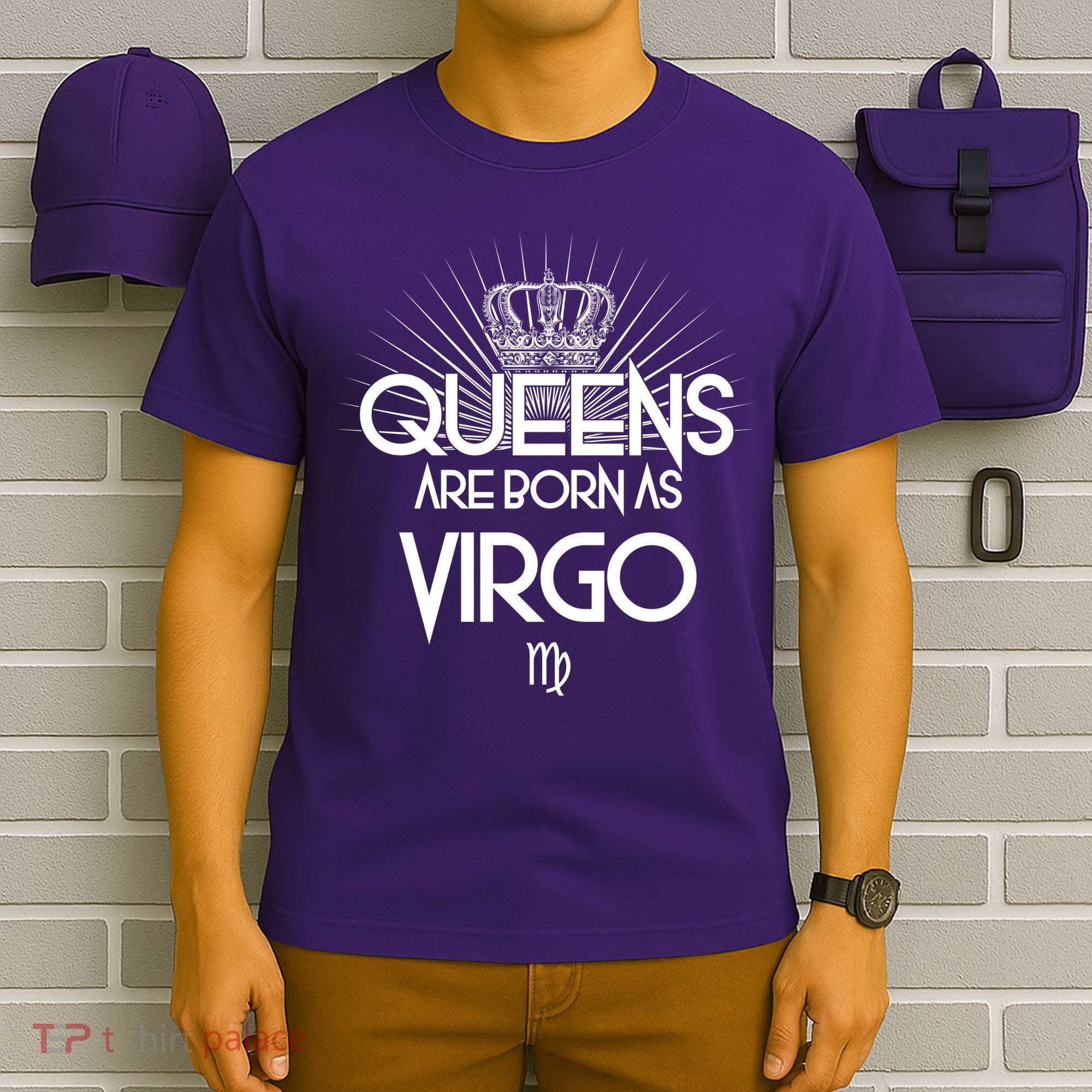 Queens Are Born As Virgo T-Shirt
