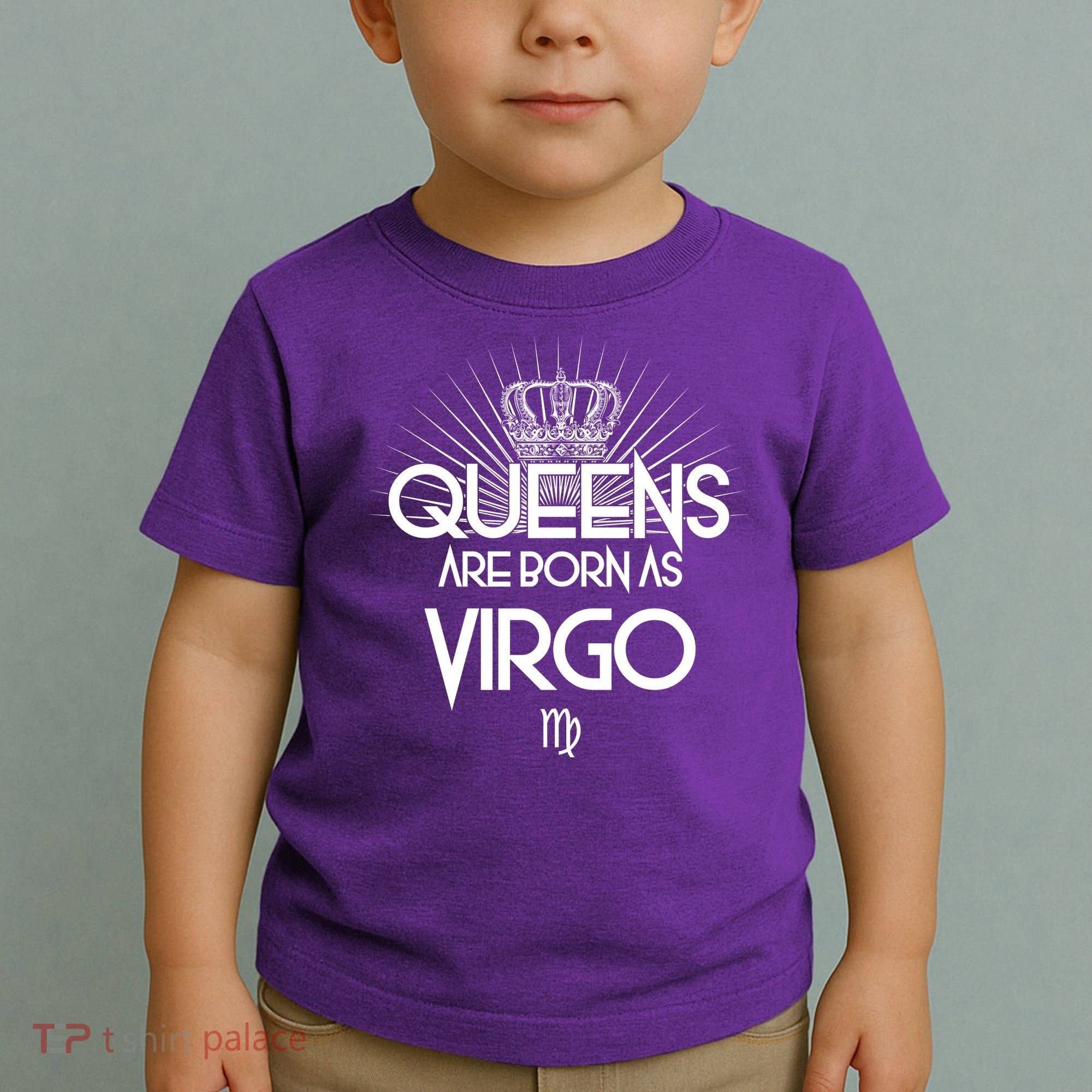 Queens Are Born As Virgo Toddler T-Shirt