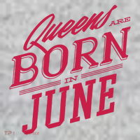 Queens Are Born In June Toddler T-Shirt thumb 2