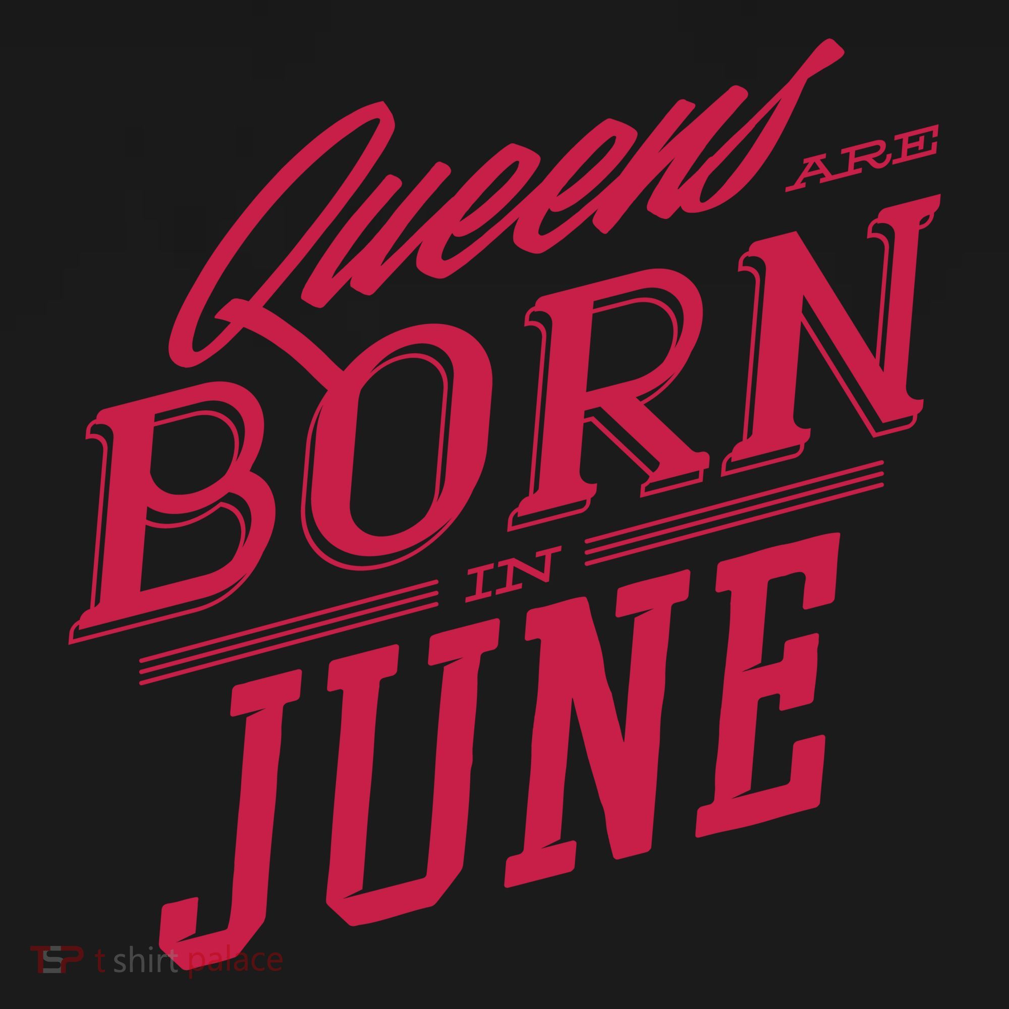 Queens Are Born In June Doggie Tank
