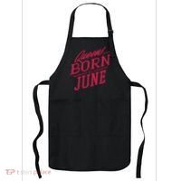 Queens Are Born In June Apron thumb 0