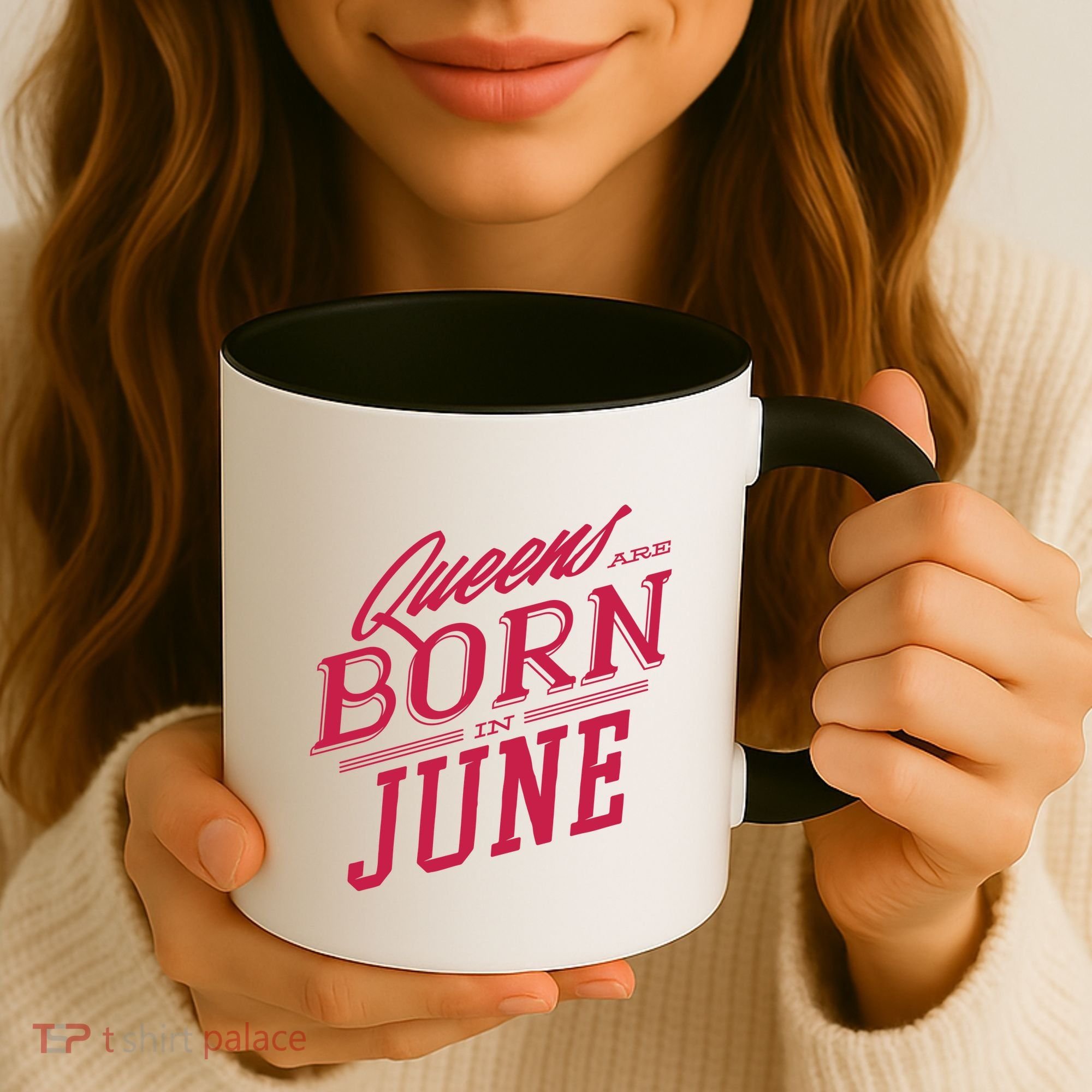 Queens Are Born In June Coffee Mug