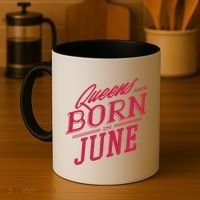 Queens Are Born In June Coffee Mug thumb 4