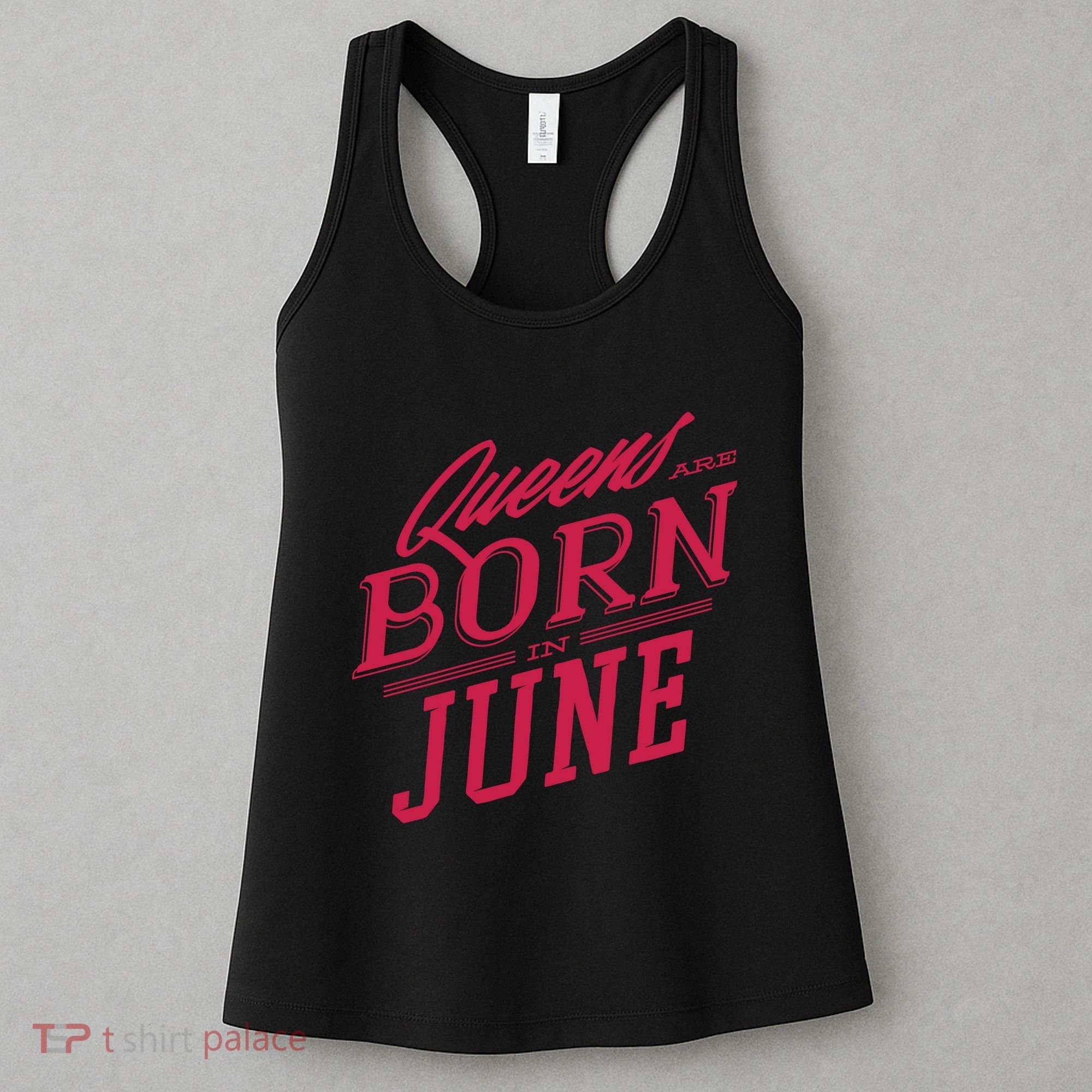 Queens Are Born In June Women's Tank Top