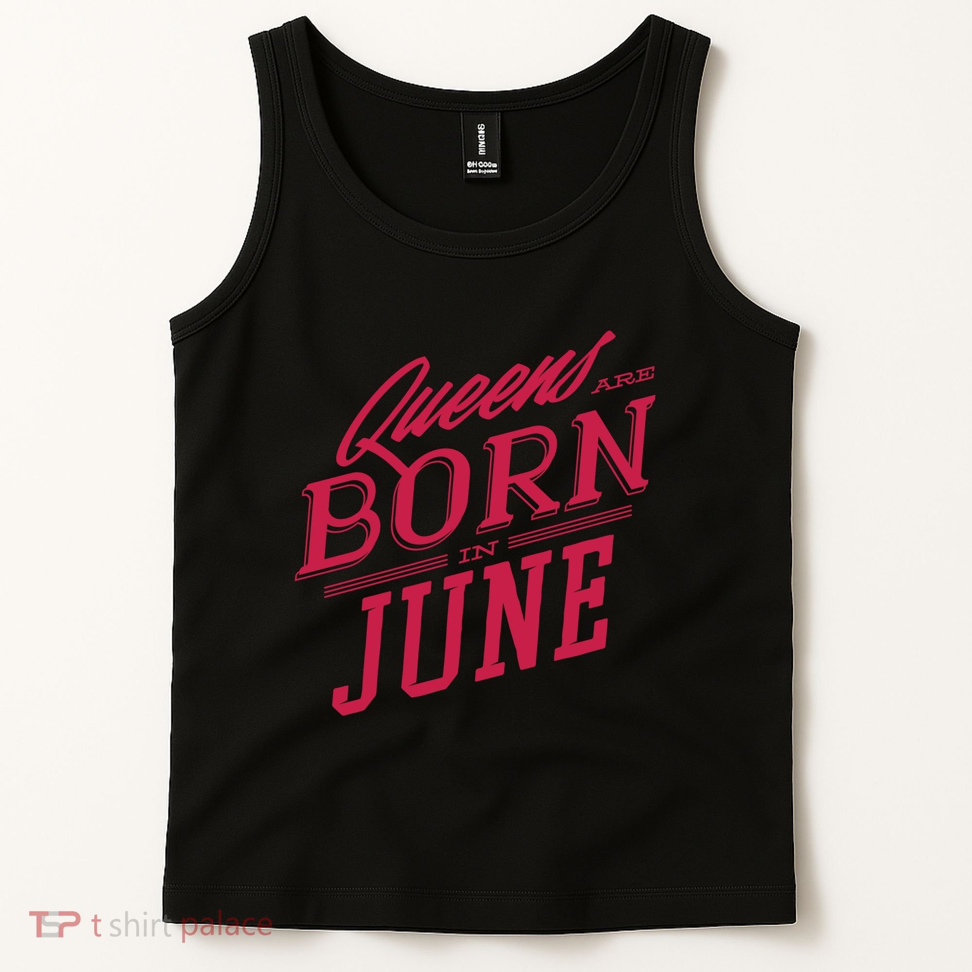 Queens Are Born In June Tank Top