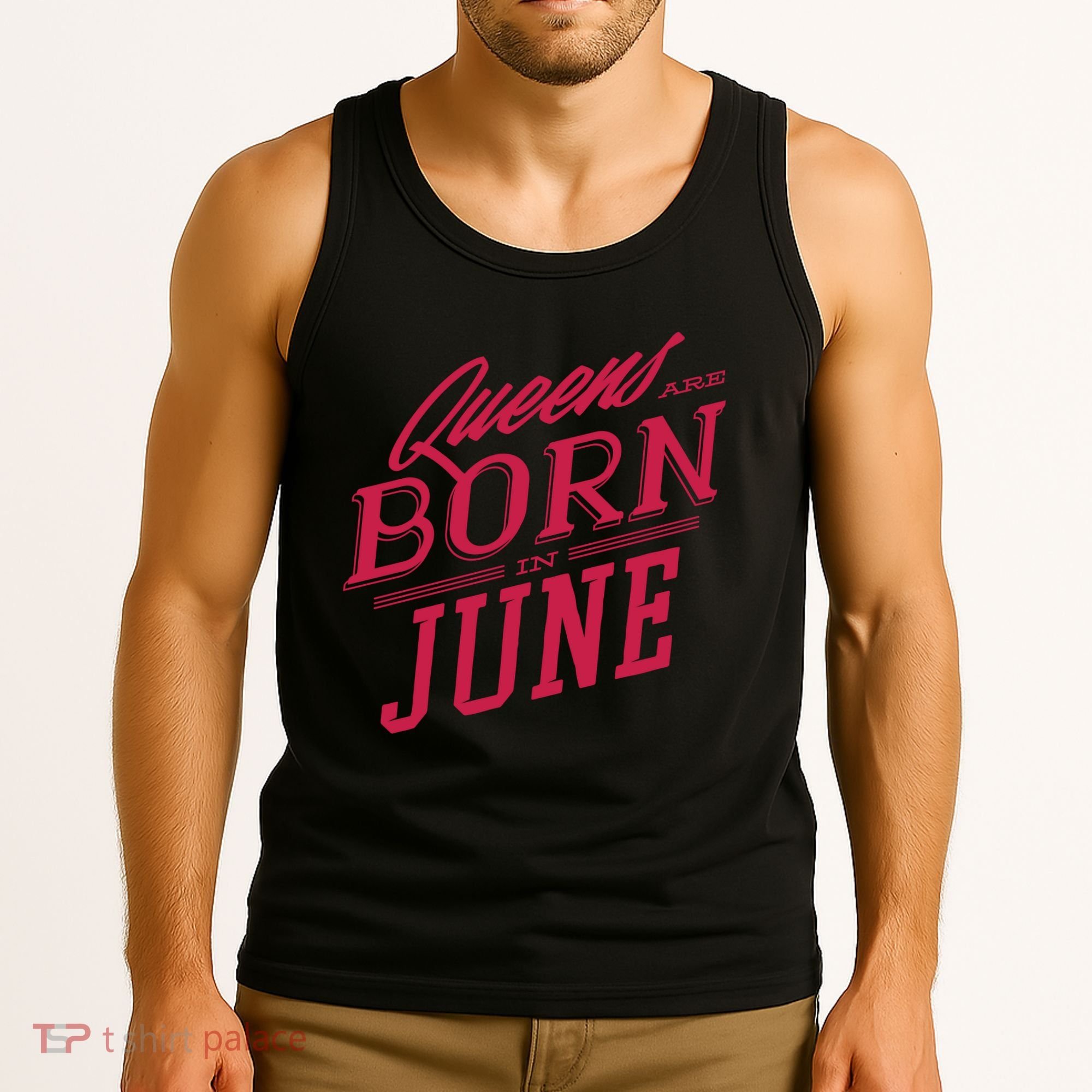 Queens Are Born In June Tank Top