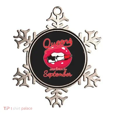 Queens Are Born in September Lipstick Ornament