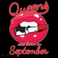 Queens Are Born in September Lipstick Ornament thumb 1