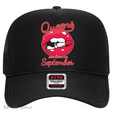 Queens Are Born in September Lipstick Hat