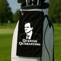 Quentin Quarantino Golf Towel thumb 2