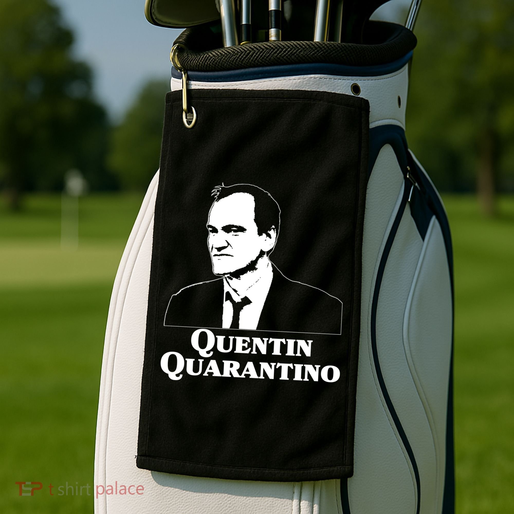 Quentin Quarantino Golf Towel