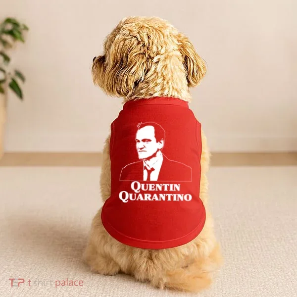 Quentin Quarantino Doggie Tank