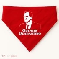 Quentin Quarantino USA-Made Doggie Bandana thumb 0