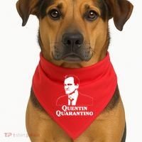 Quentin Quarantino USA-Made Doggie Bandana thumb 1