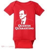 Quentin Quarantino Baby Bodysuit thumb 0