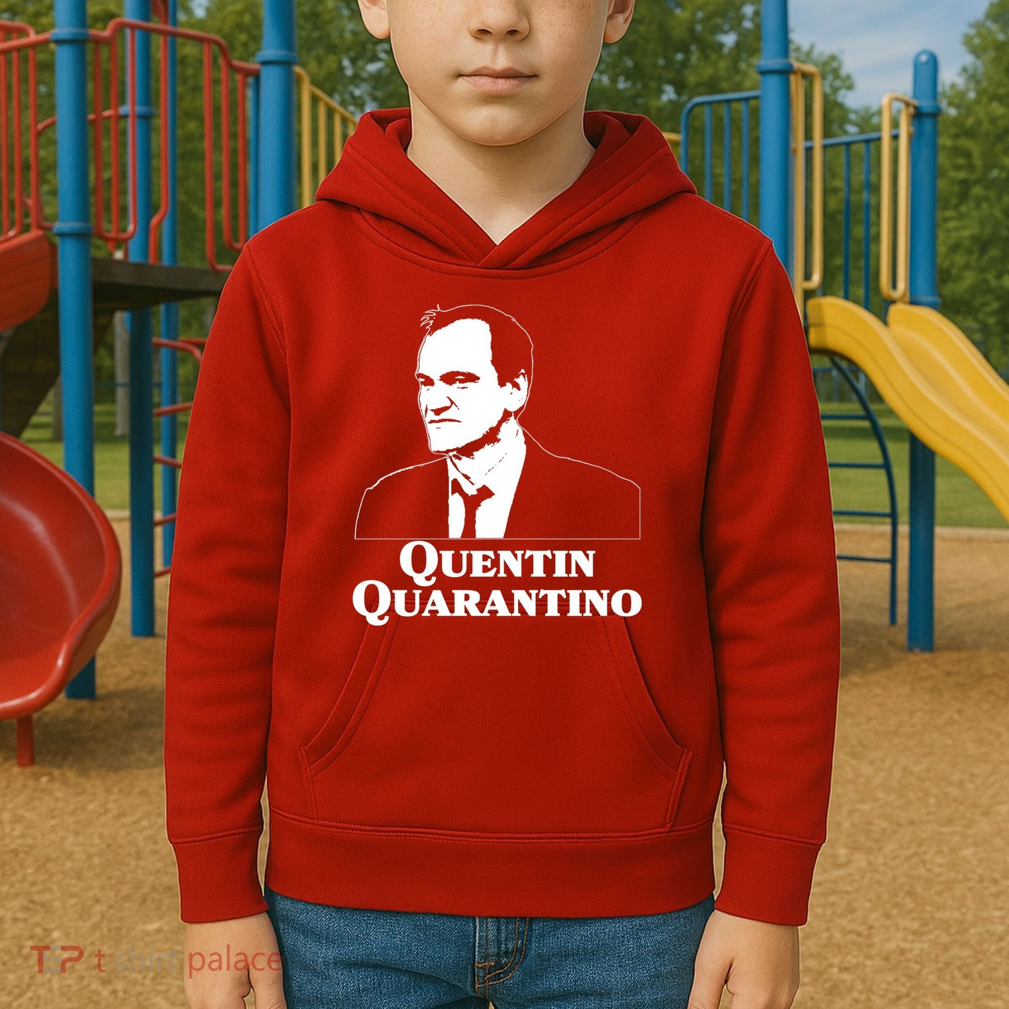 Quentin Quarantino Kids Hoodie