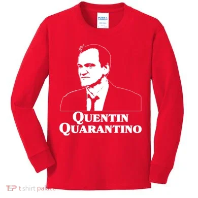 Quentin Quarantino Kids Long Sleeve Shirt