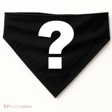 Question Mark Logo USA-Made Doggie Bandana
