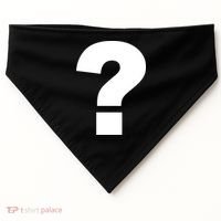 Question Mark Logo USA-Made Doggie Bandana thumb 0