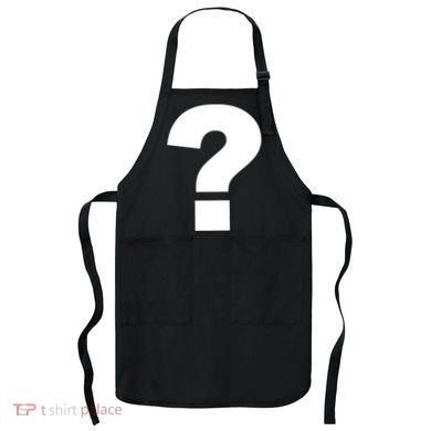 Question Mark Logo Apron
