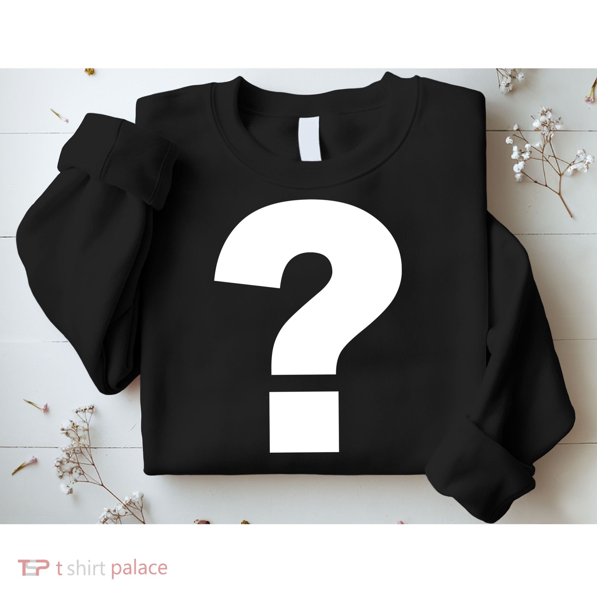 Question Mark Logo Sweatshirt
