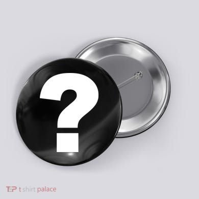 Question Mark Logo Button