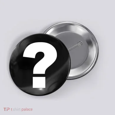Question Mark Logo Button