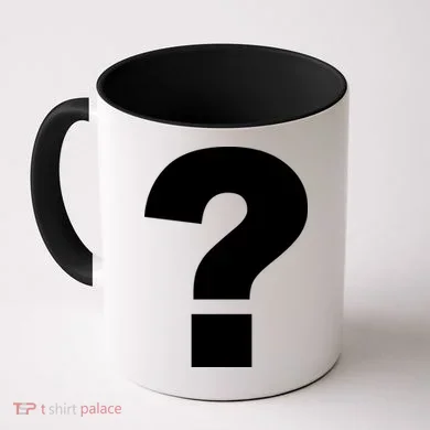 Question Mark Logo Coffee Mug