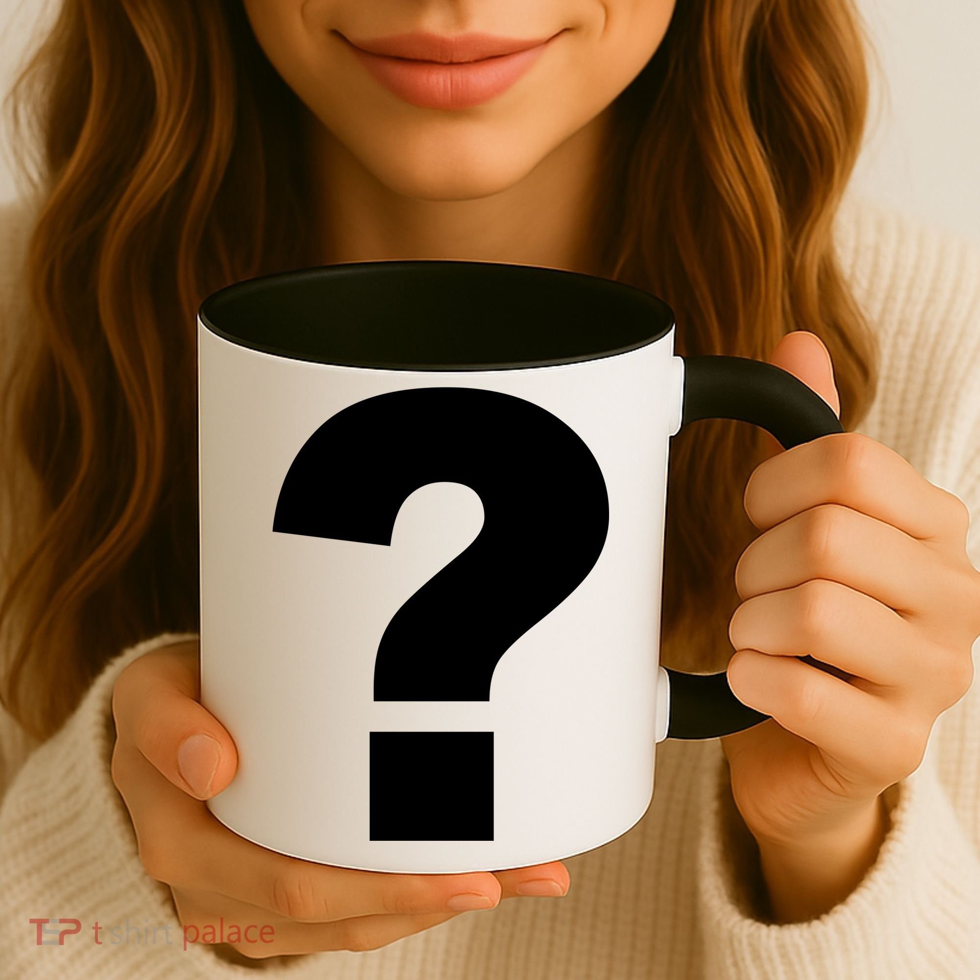Question Mark Logo Coffee Mug