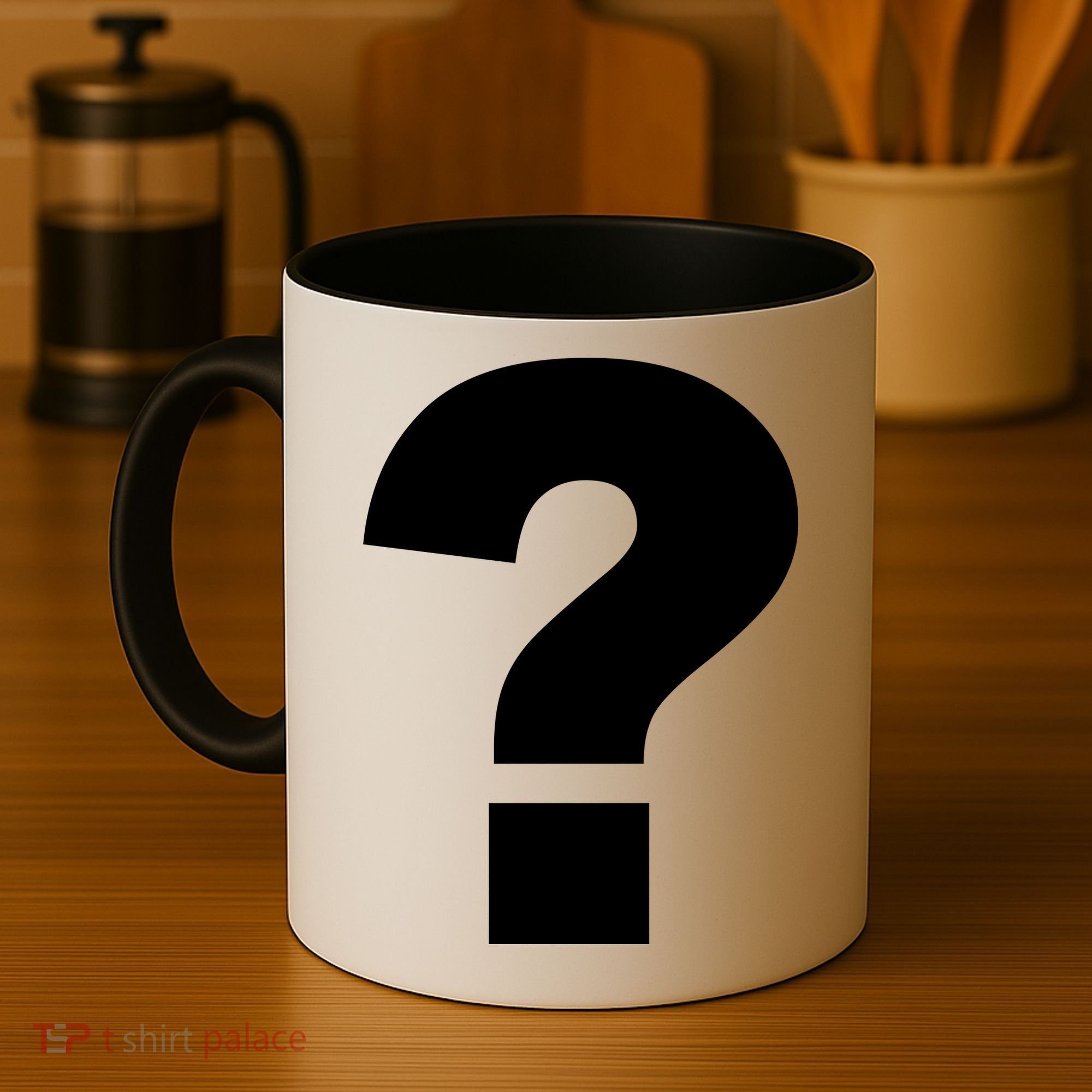 Question Mark Logo Coffee Mug