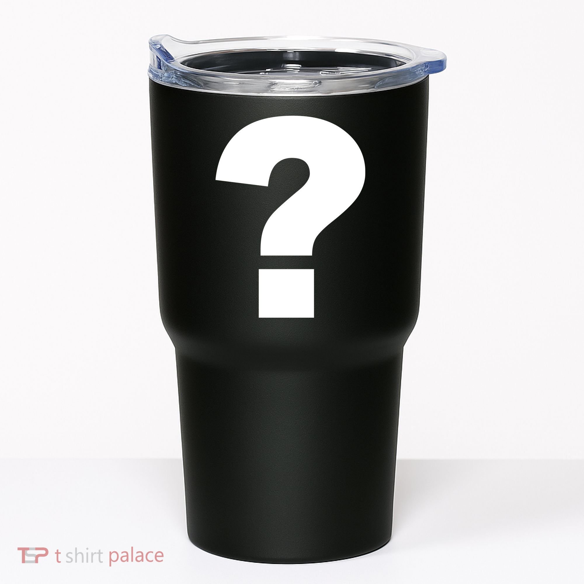 Question Mark Logo Tumbler