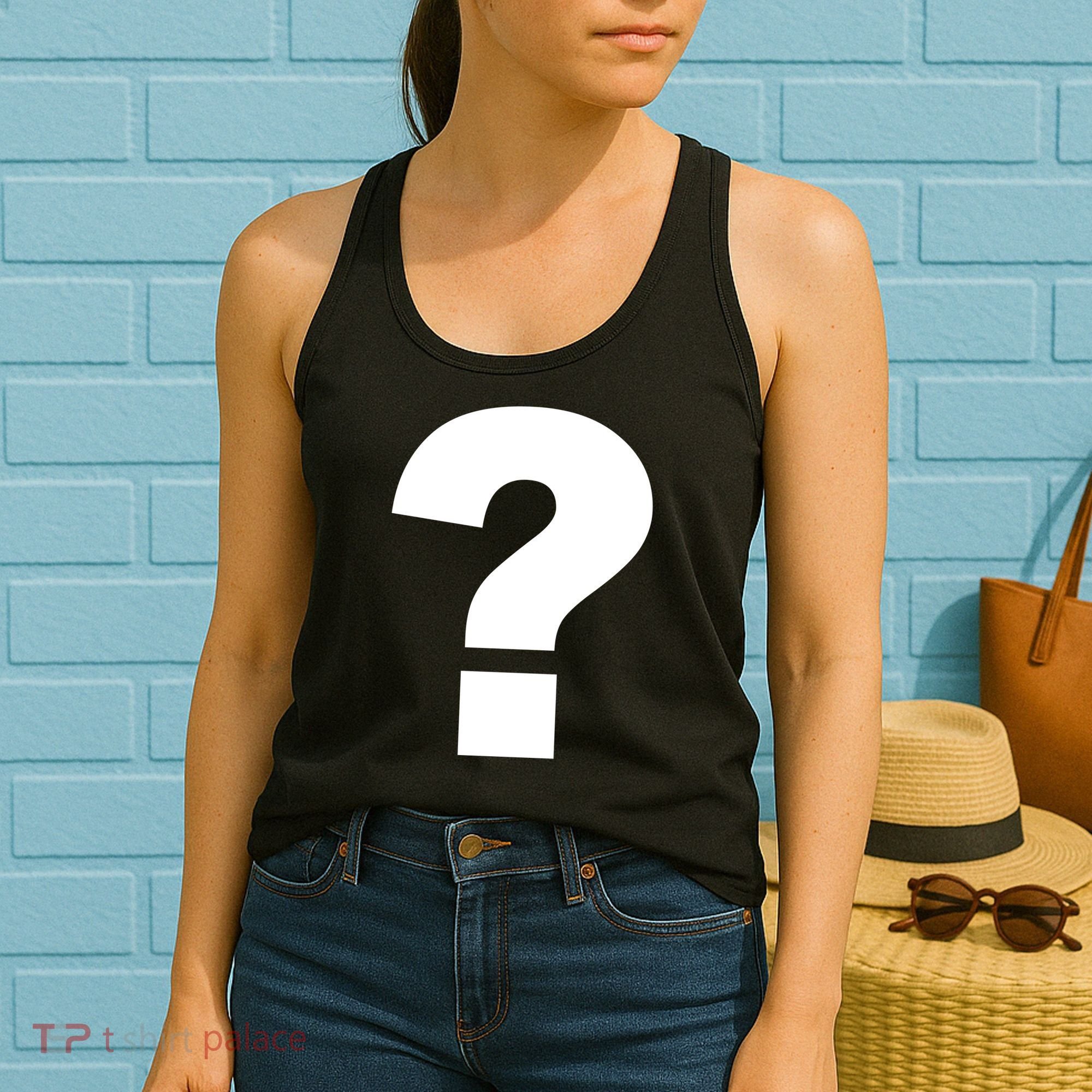 Question Mark Logo Women's Tank Top