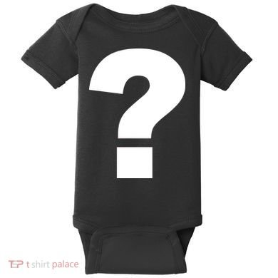 Question Mark Logo Baby Bodysuit