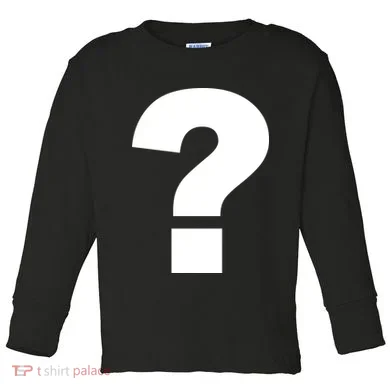 Question Mark Logo Toddler Long Sleeve