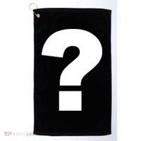 Question Mark Logo Golf Towel thumb 0